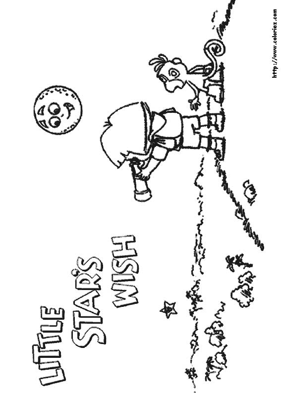 Dora the Explorer coloring picture