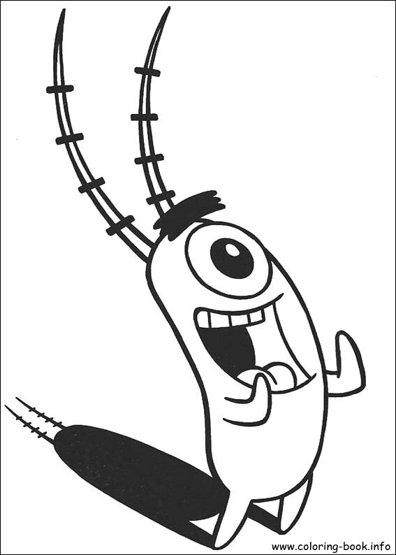 SpongeBob SquarePants coloring picture