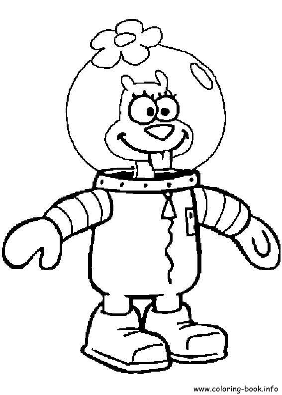 SpongeBob SquarePants coloring picture