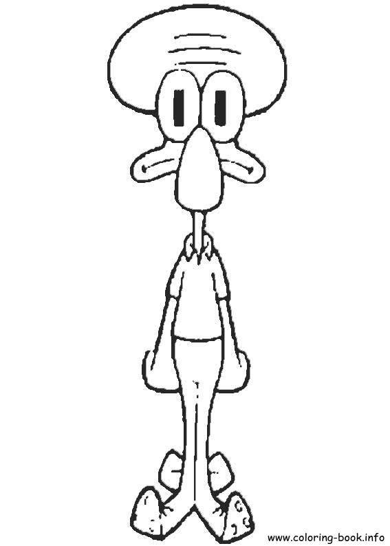 SpongeBob SquarePants coloring picture