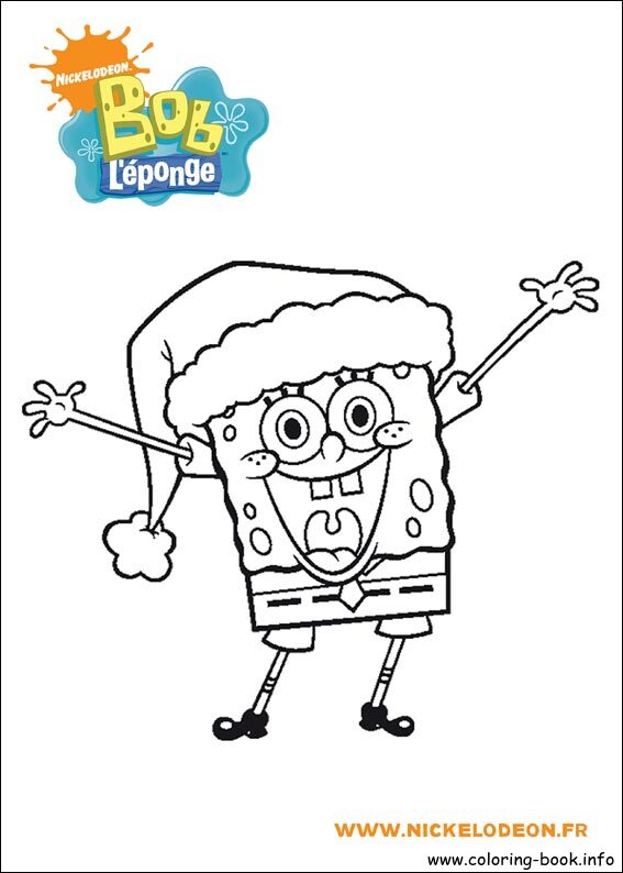 SpongeBob SquarePants coloring picture