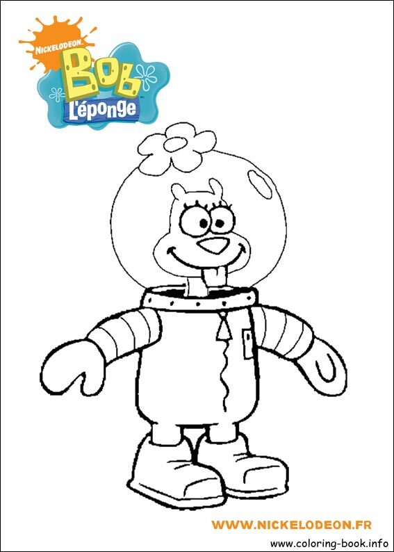 SpongeBob SquarePants coloring picture