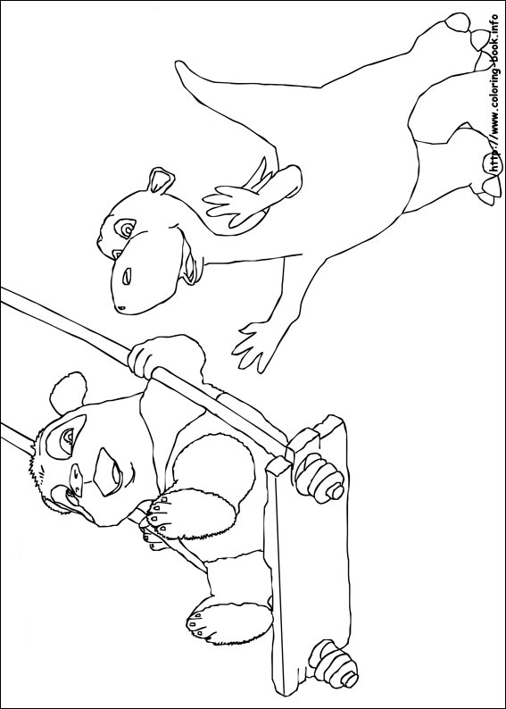 Impy Wonderland coloring picture