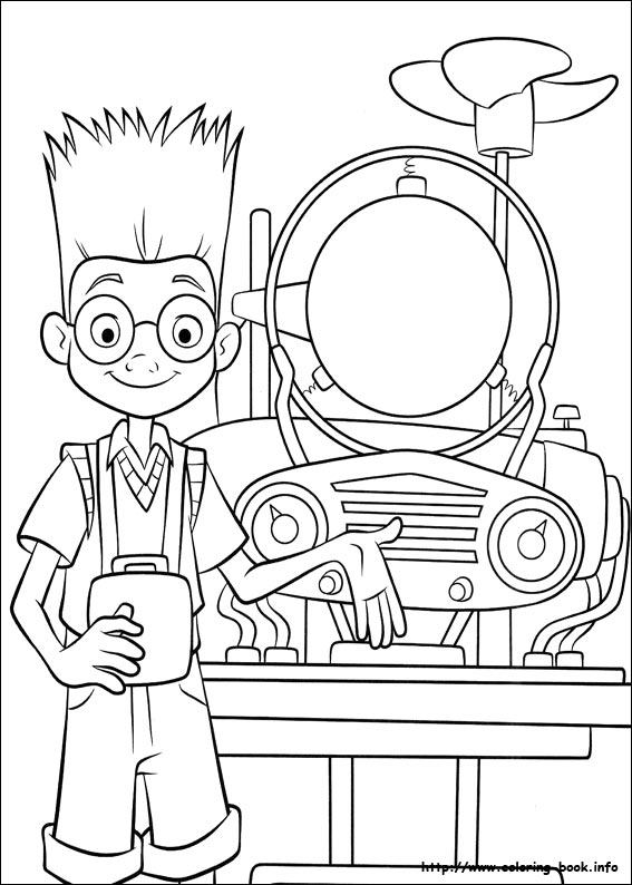 Meet the Robinsons coloring picture