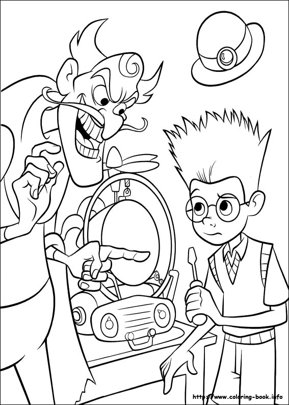 Meet the Robinsons coloring picture