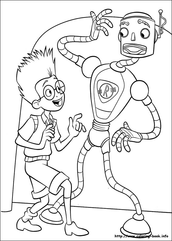 Meet the Robinsons coloring picture