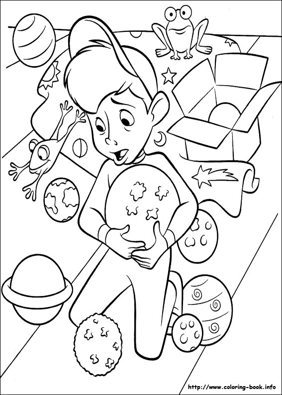 Meet the Robinsons coloring picture