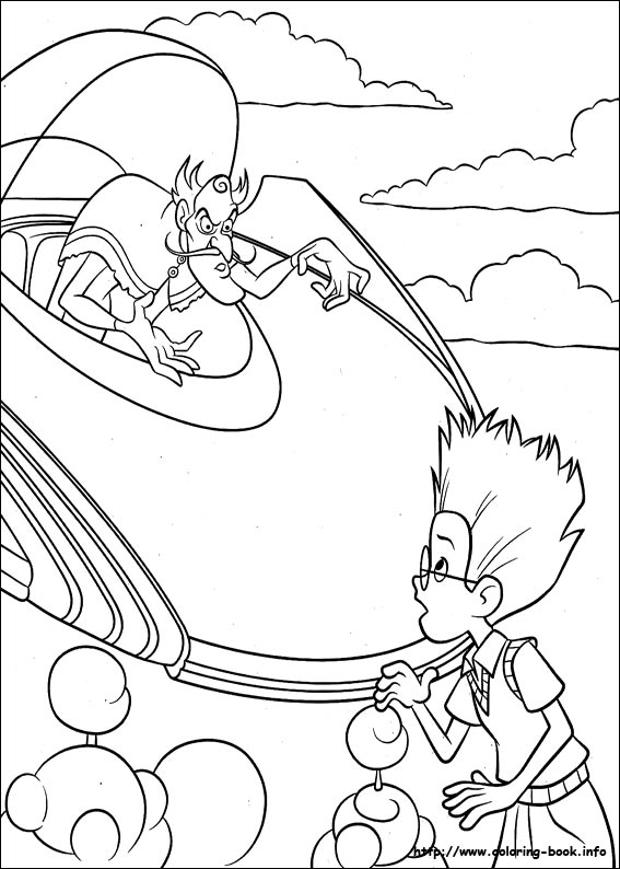 Meet the Robinsons coloring picture