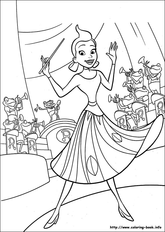 Meet the Robinsons coloring picture