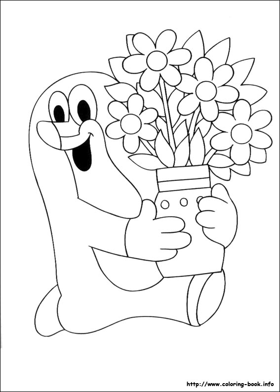 The Mole coloring picture